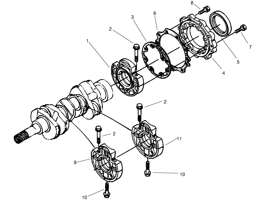 Main Bearing Case Assembly