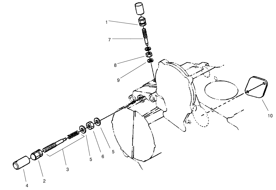Engine Stop Lever Assembly