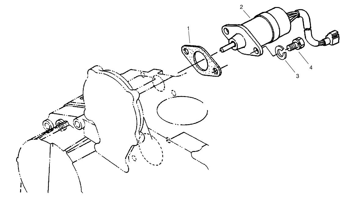 Stop Solenoid And Fuel Pump Assembly