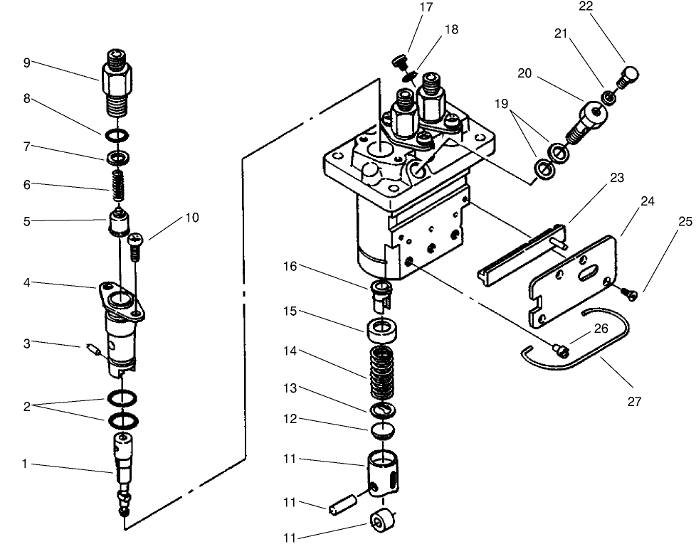 Injection Pump Assembly No. 98-9643