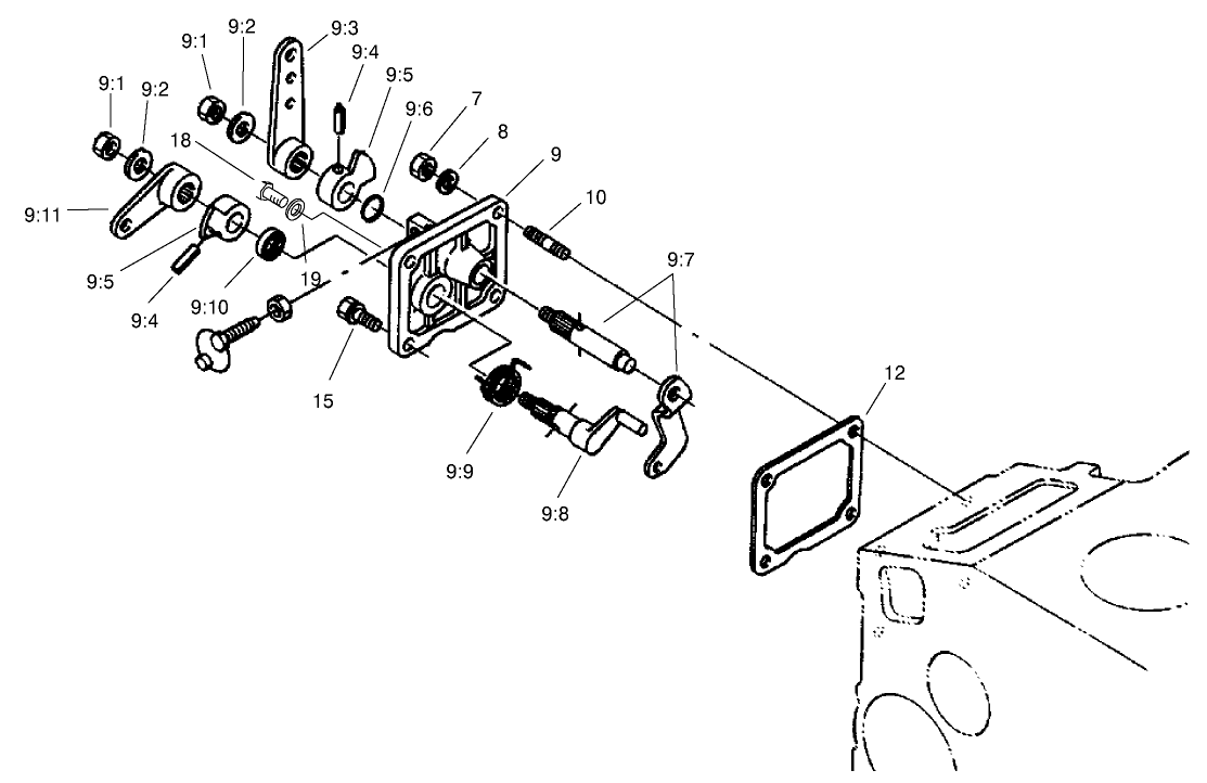 Speed Control Plate Assembly