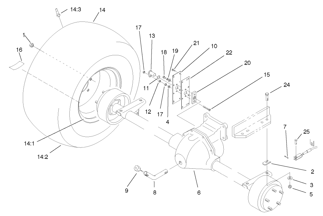 Front Axle Assembly