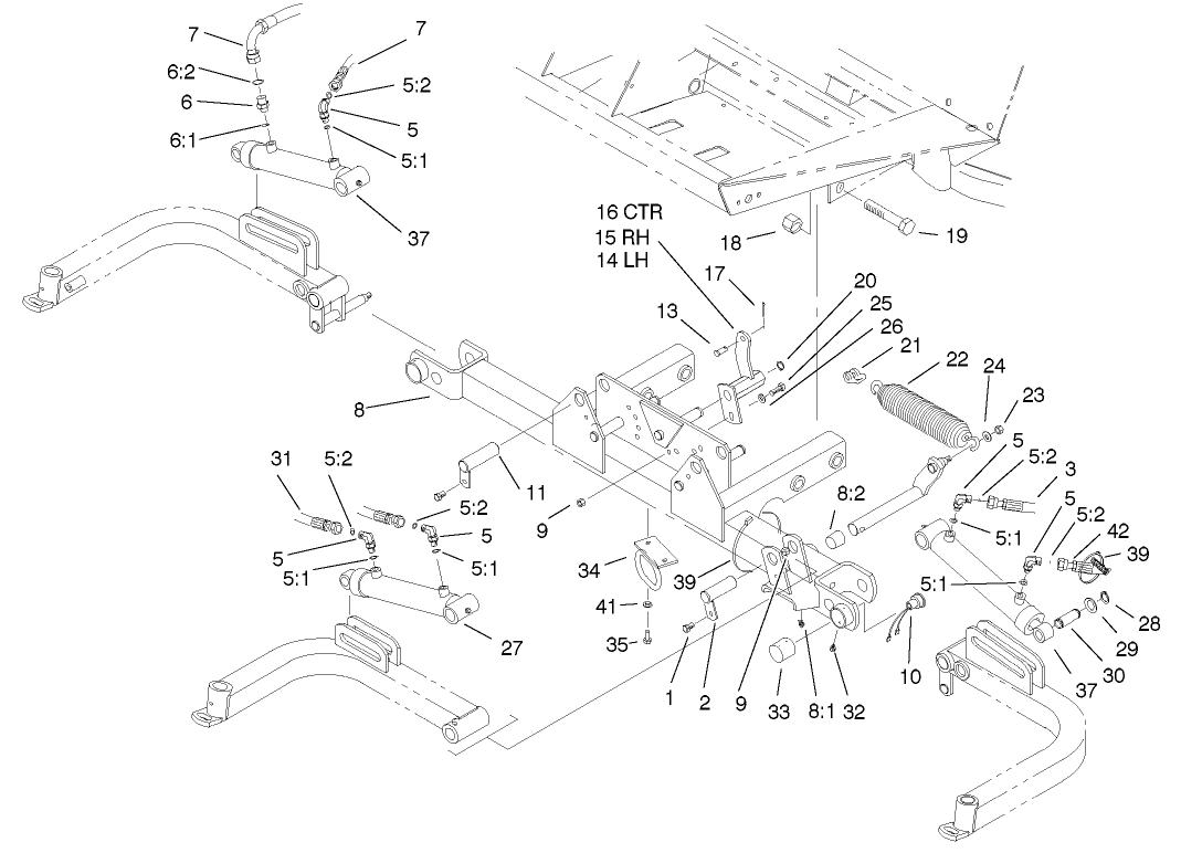 Front Lift Circuit Assembly
