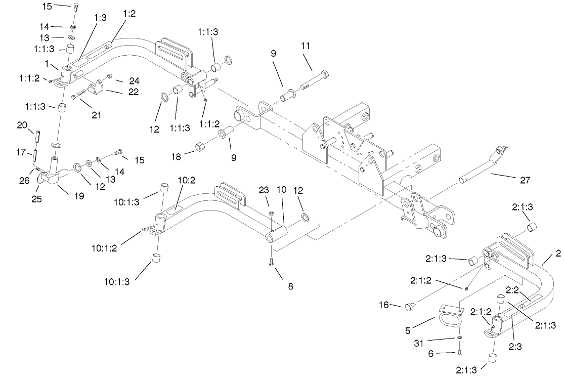 Front Lift Arm Assembly