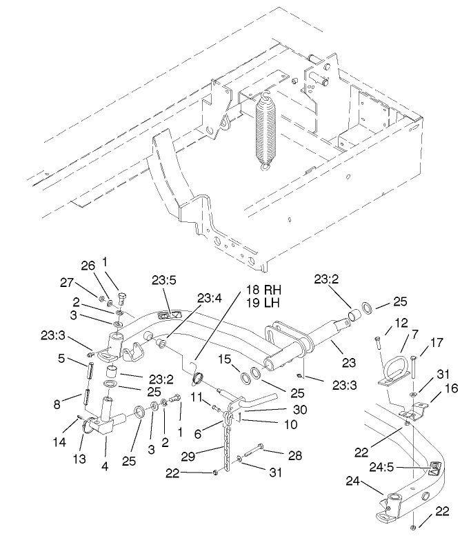 Rear Lift Arm Assembly