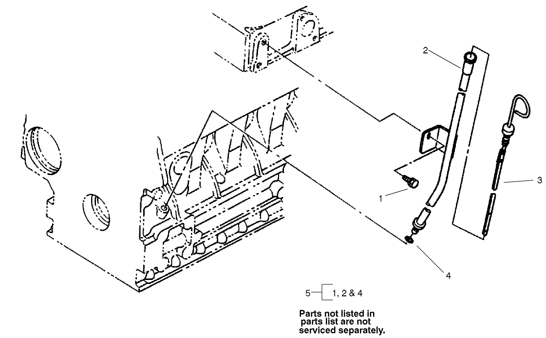 Dipstick And Guide Assembly