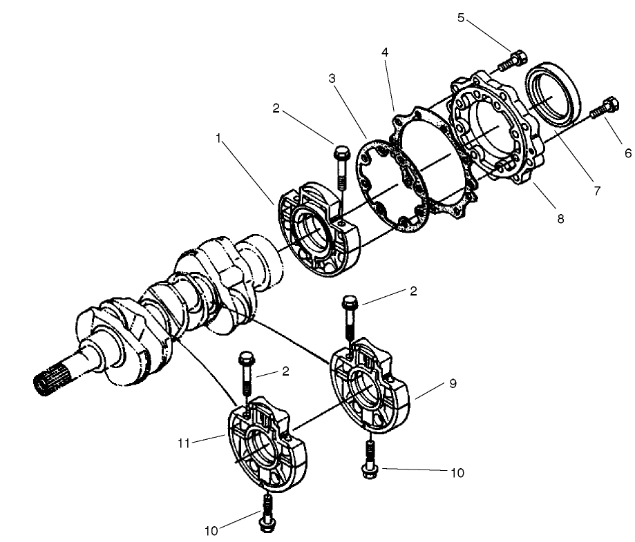 Main Bearing Case Assembly