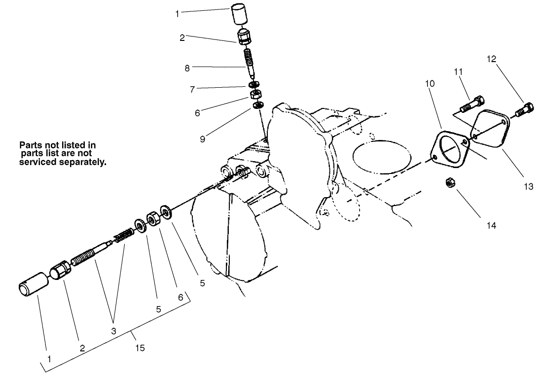 Engine Stop Lever Assembly