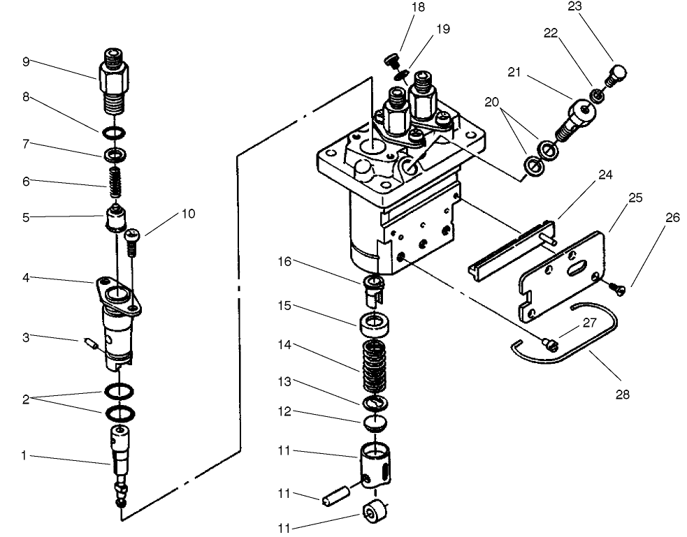 Injection Pump Assembly No. 98-9643