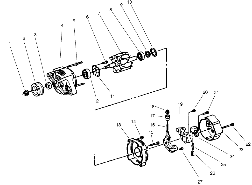 Alternator Assembly No. 98-9474