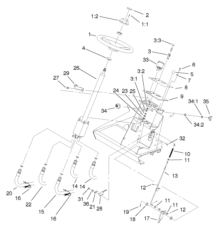 Steering Tower Assembly