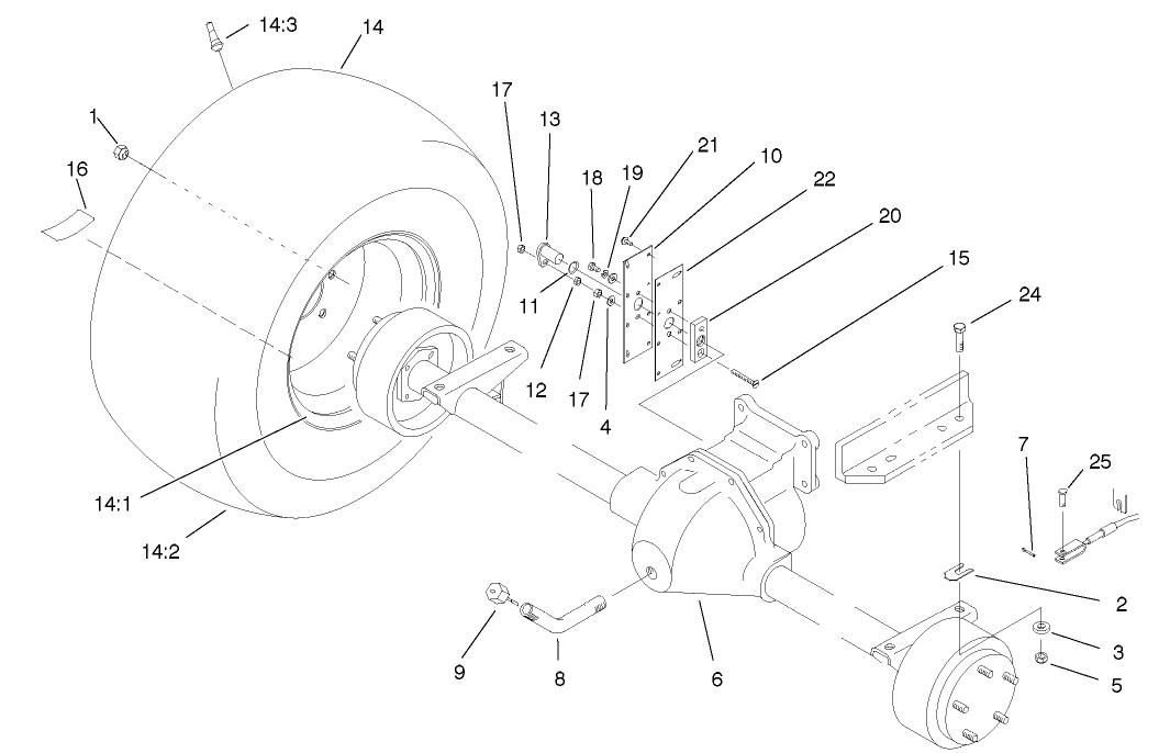 Front Axle Assembly