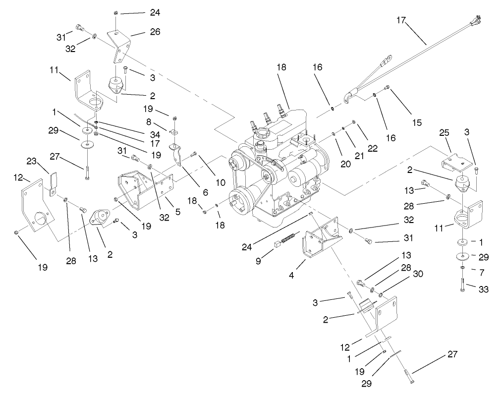 Engine Installation Assembly