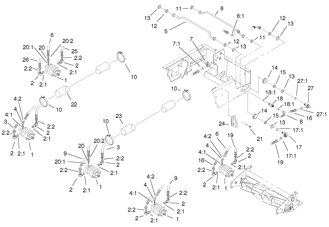Reel Motors Assembly