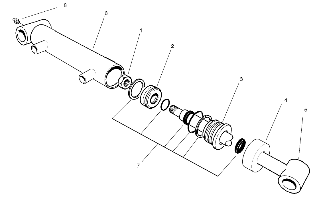 Hydrulic Cylinder No. 93-9310