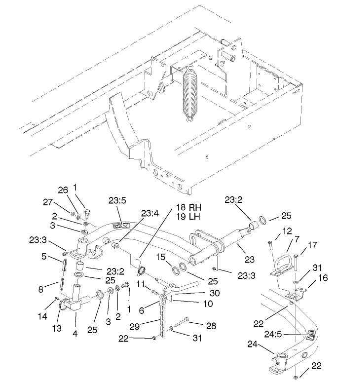 Rear Lift Arm Assembly