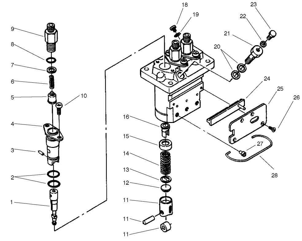 Injection Pump Assembly No. 98-9643