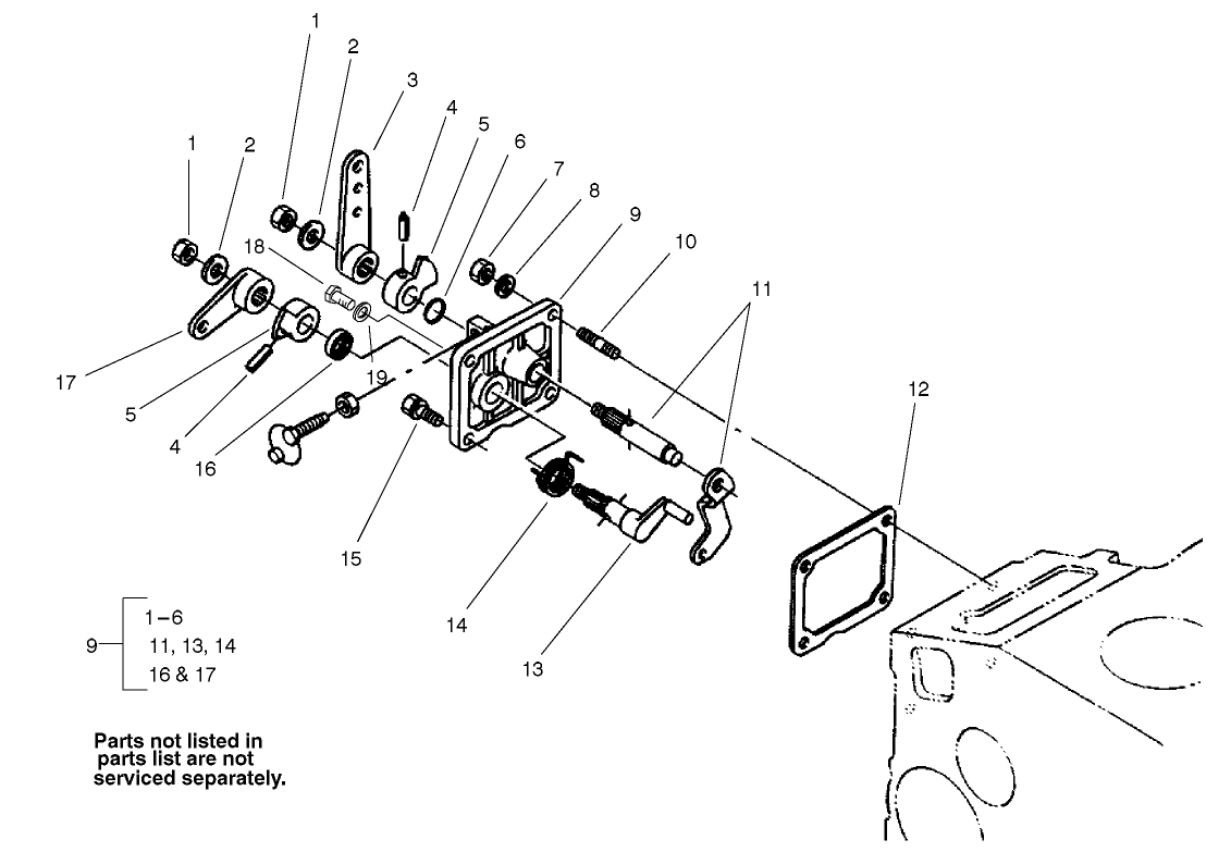 Speed Control Plate Assembly