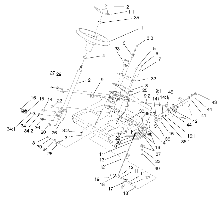 Steering Tower Assembly