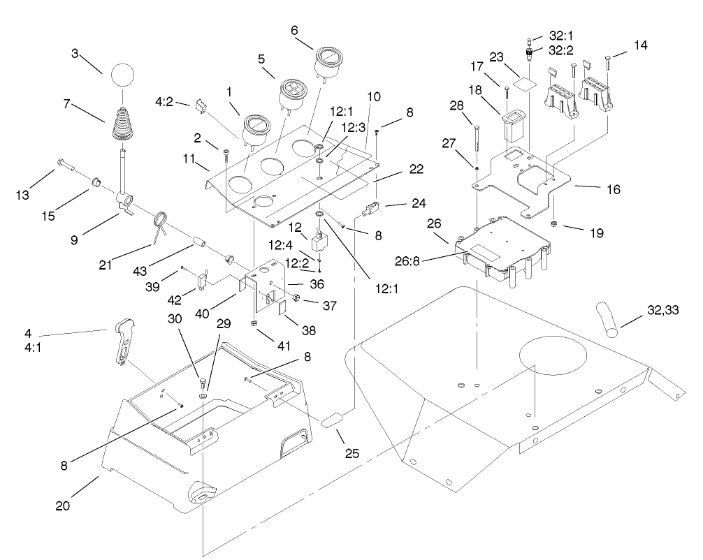 Control Console Assembly