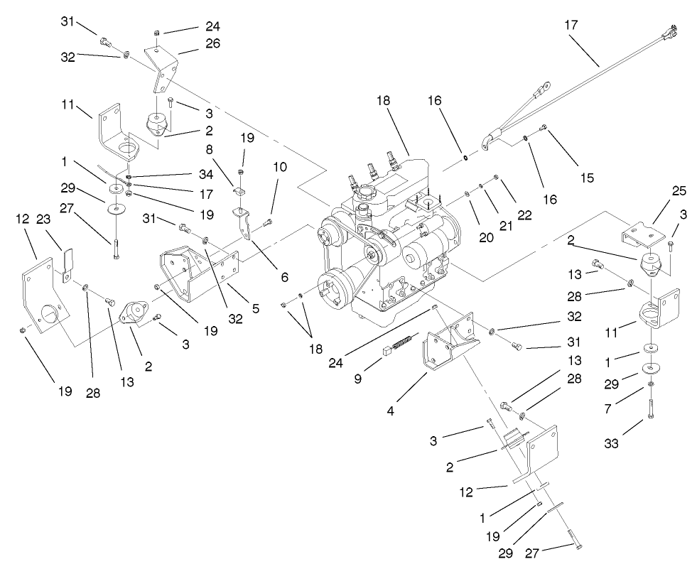 Engine Installation Assembly