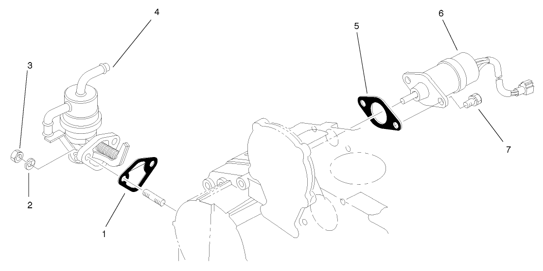 Stop Solenoid & Fuel Pump Assembly