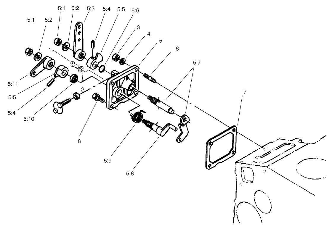 Speed Control Plate Assembly
