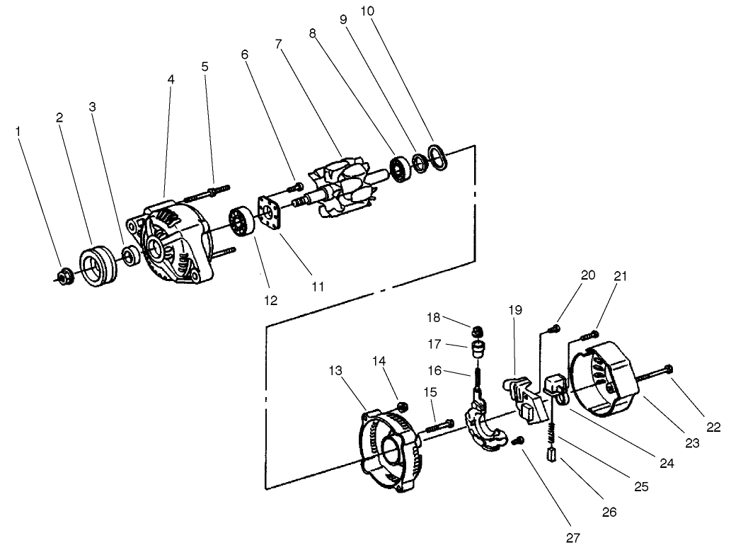 Alternator Assembly No. 98-9474