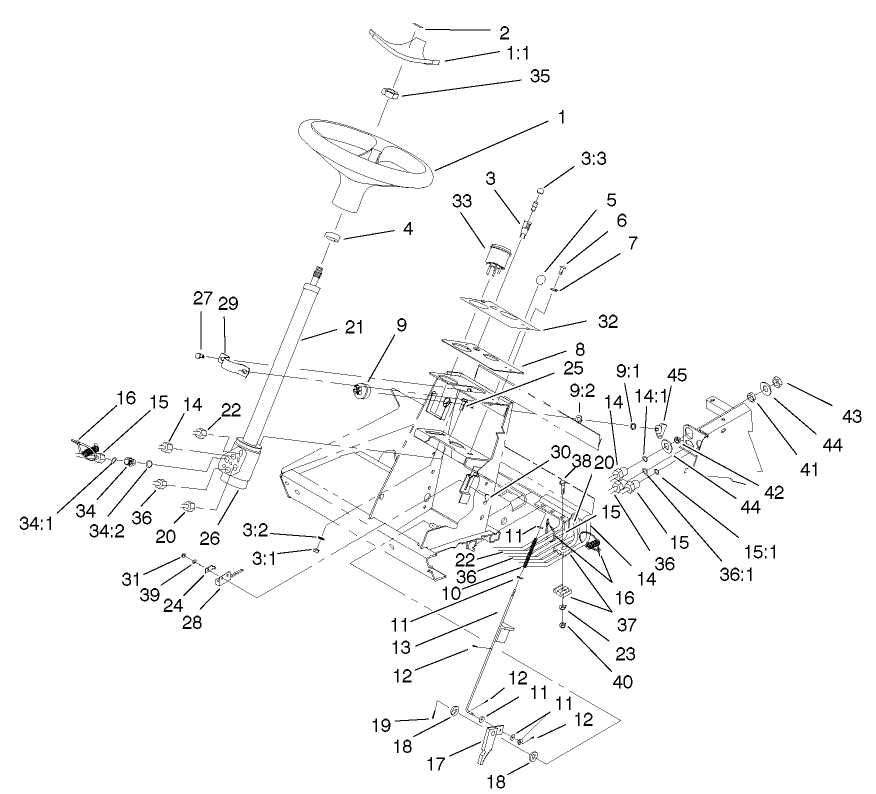 Steering Tower Assembly