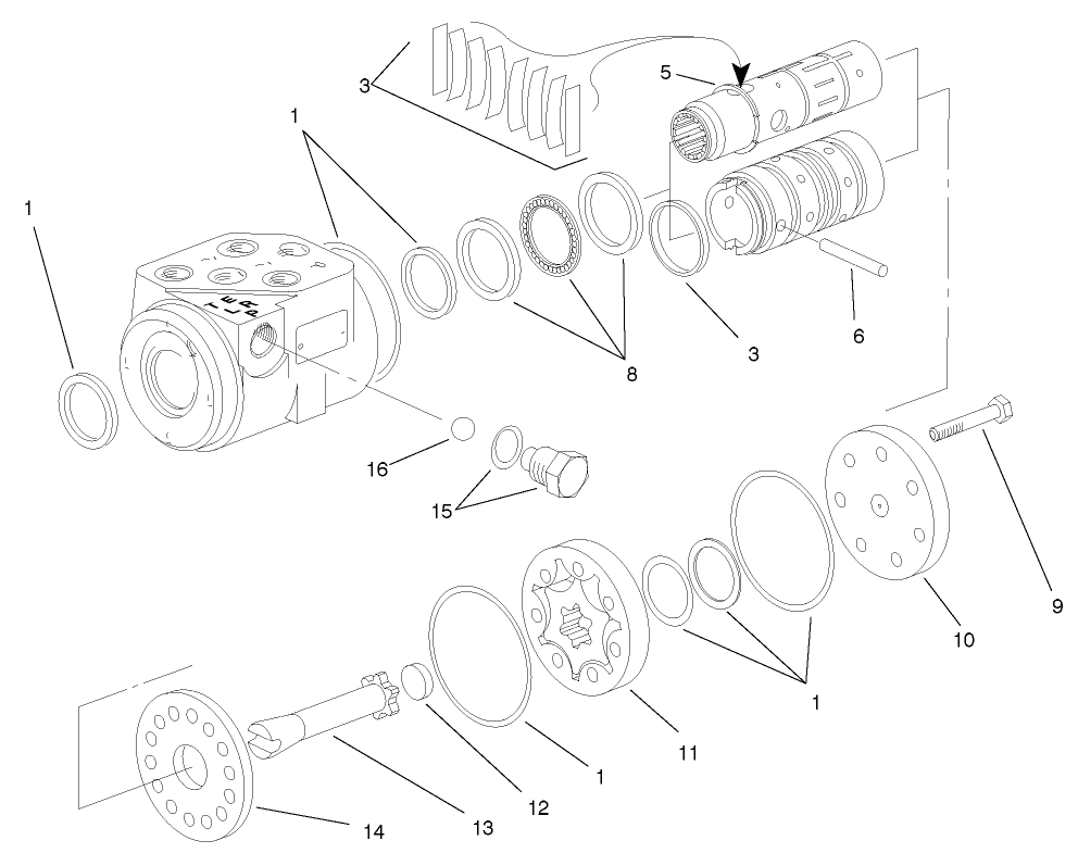Steering Valve Assembly No. 99-8959