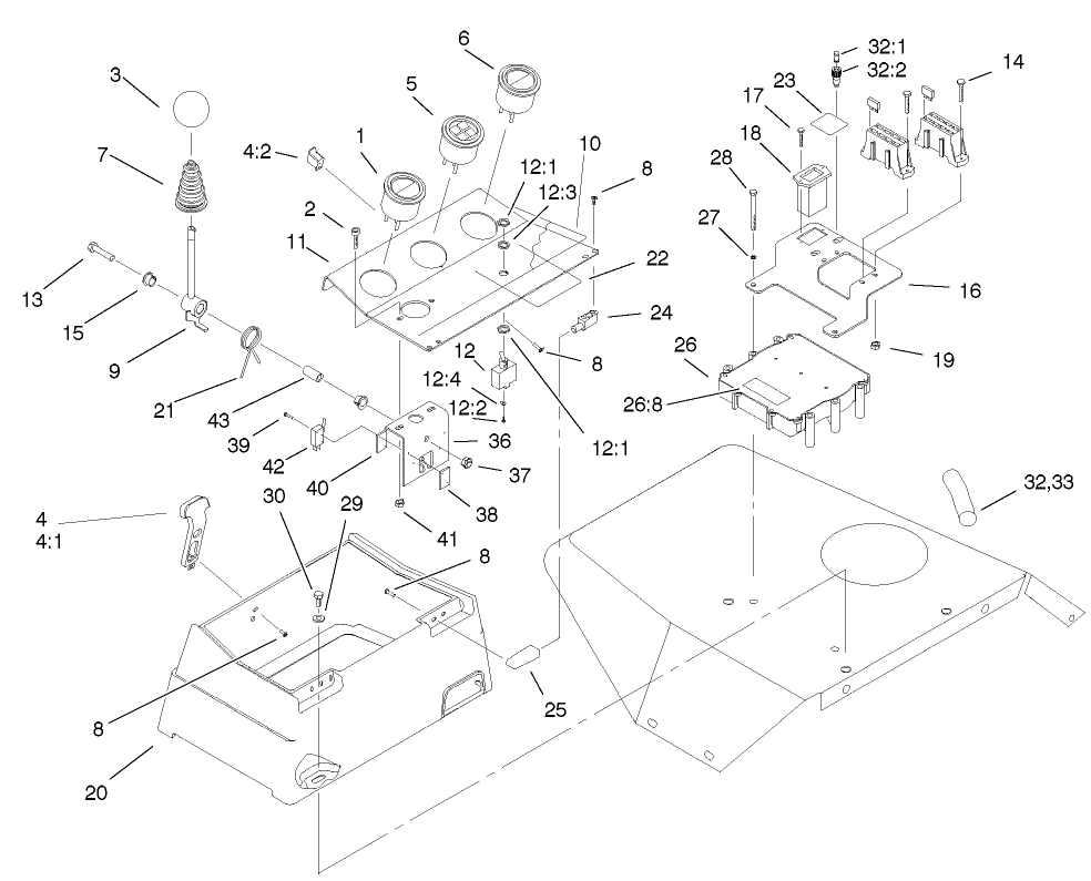 Control Console Assembly