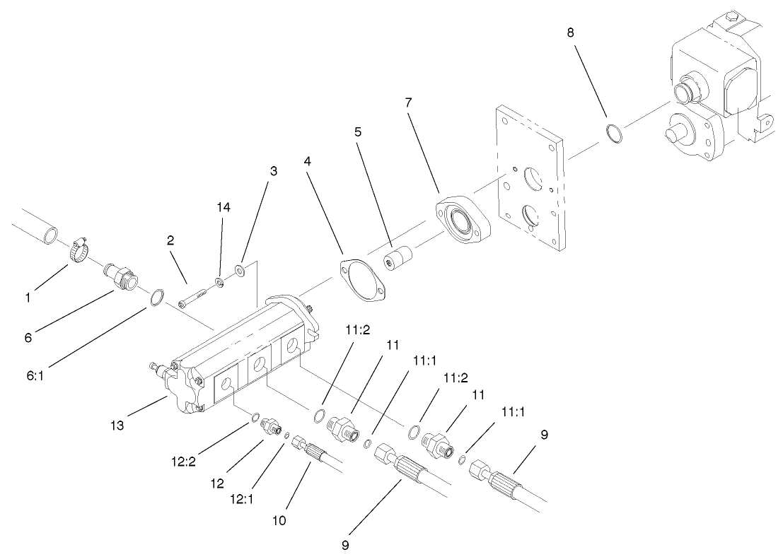 Gear Pump Installation Assembly