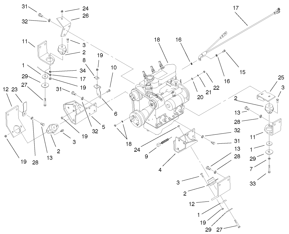 Engine Installation Assembly