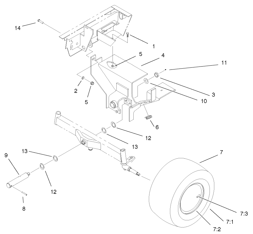 Rear Axle Support