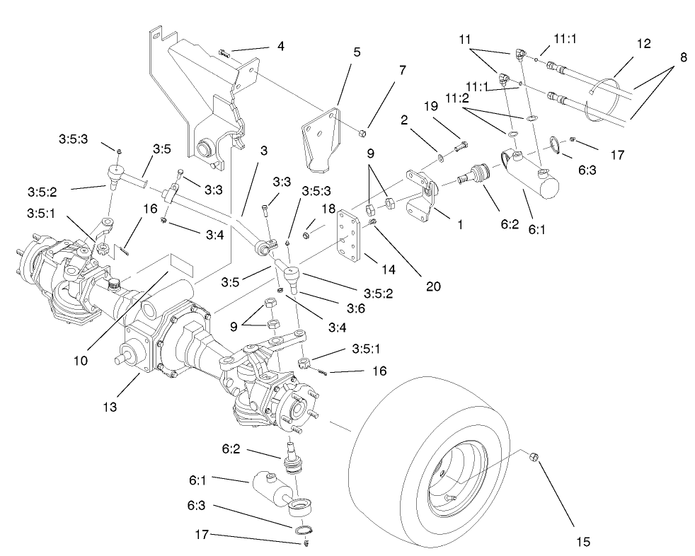 4wd Rear Axle Assembly