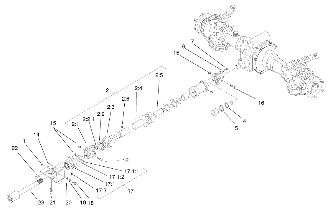 4wd Shaft Assembly