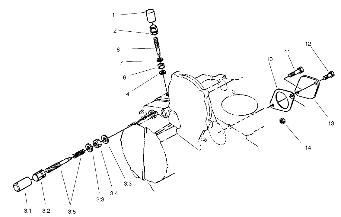 Engine Stop Lever Assembly