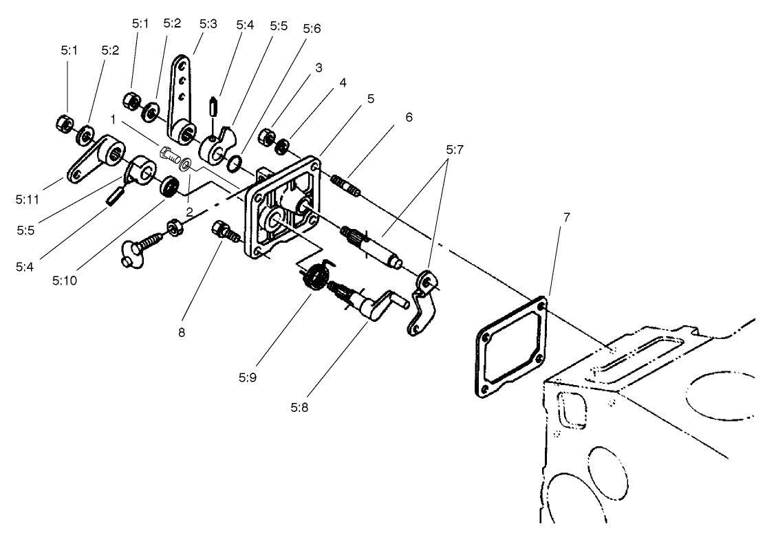 Speed Control Plate Assembly