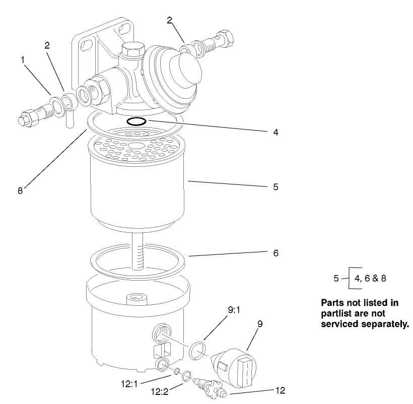 Fuel Filter Assembly # 76-5300