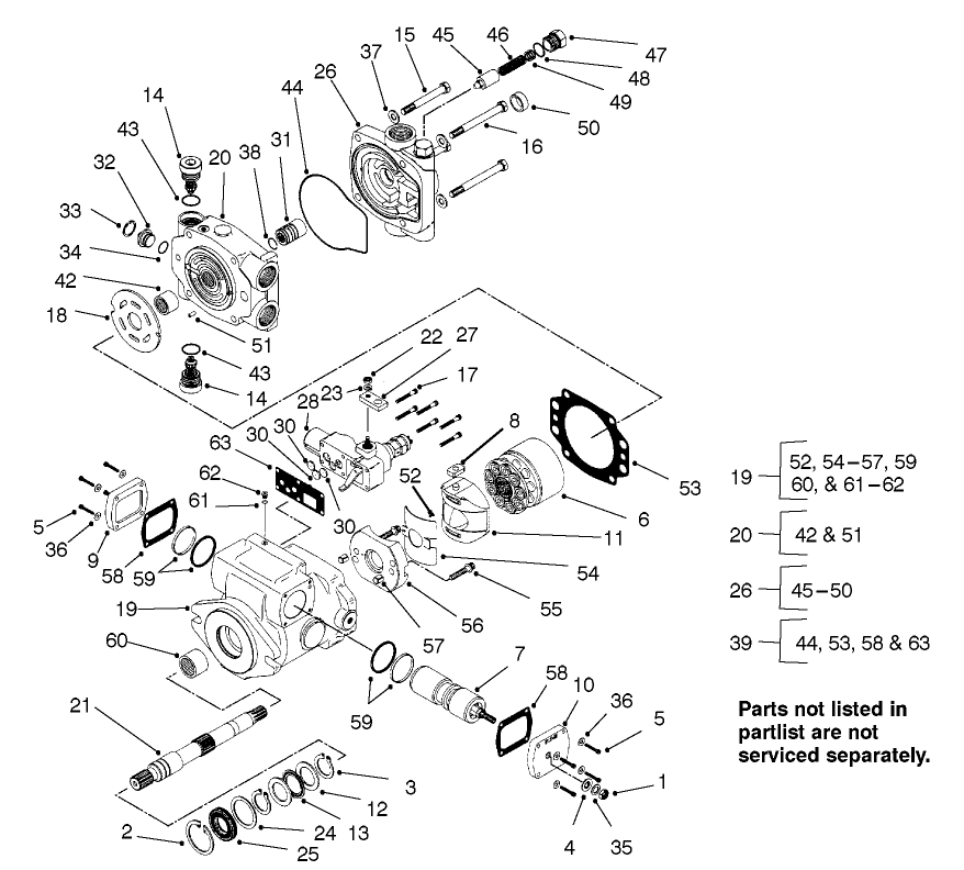 Servo Controlled Piston Pump Assembly #98-3730