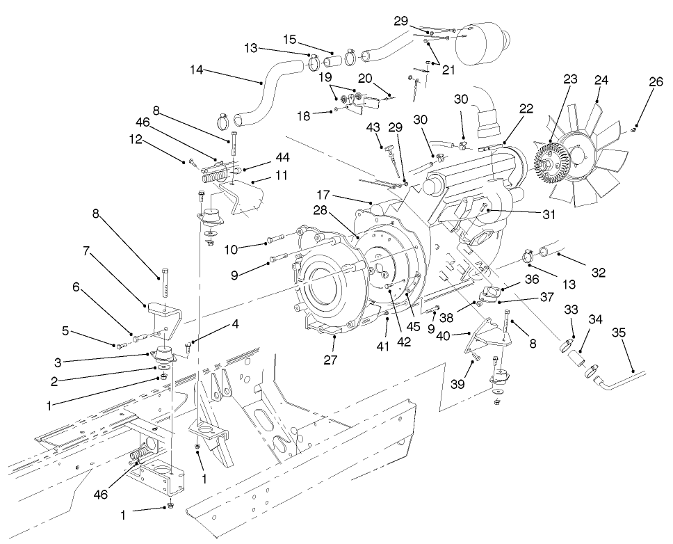 Engine Installtion Assembly