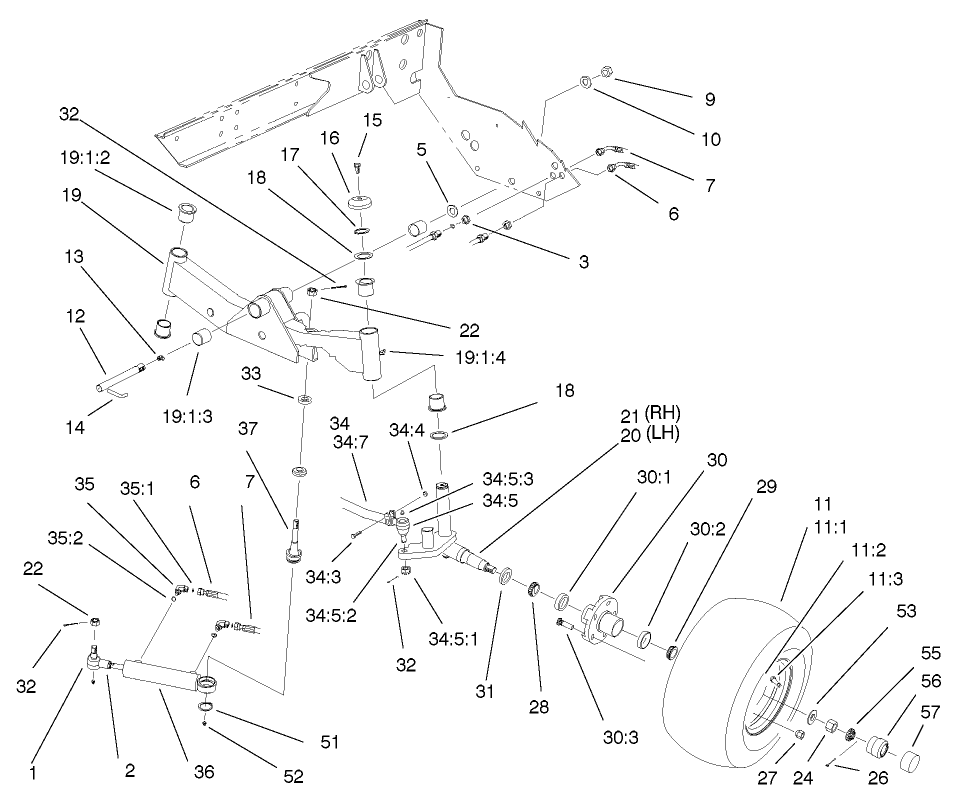 2wd-Rear Axle Assembly (model #03803)