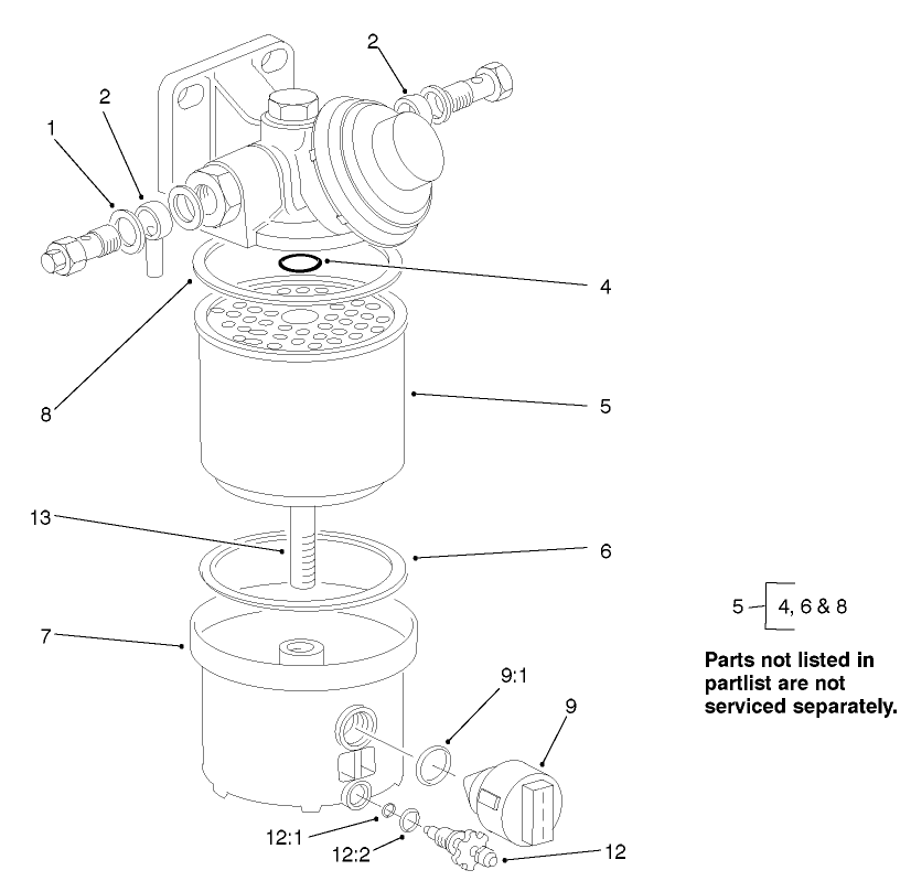 Fuel Filter Assembly #76-5300