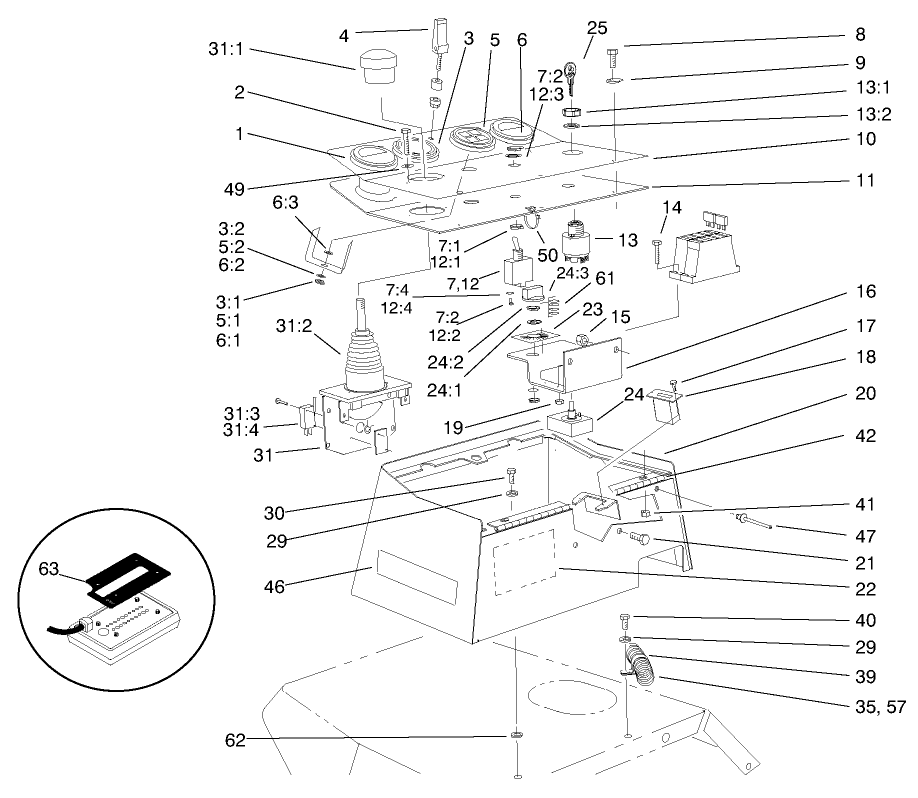 Control Console Assembly