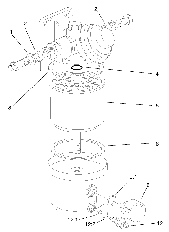 Fuel Filter Assembly #76-5300