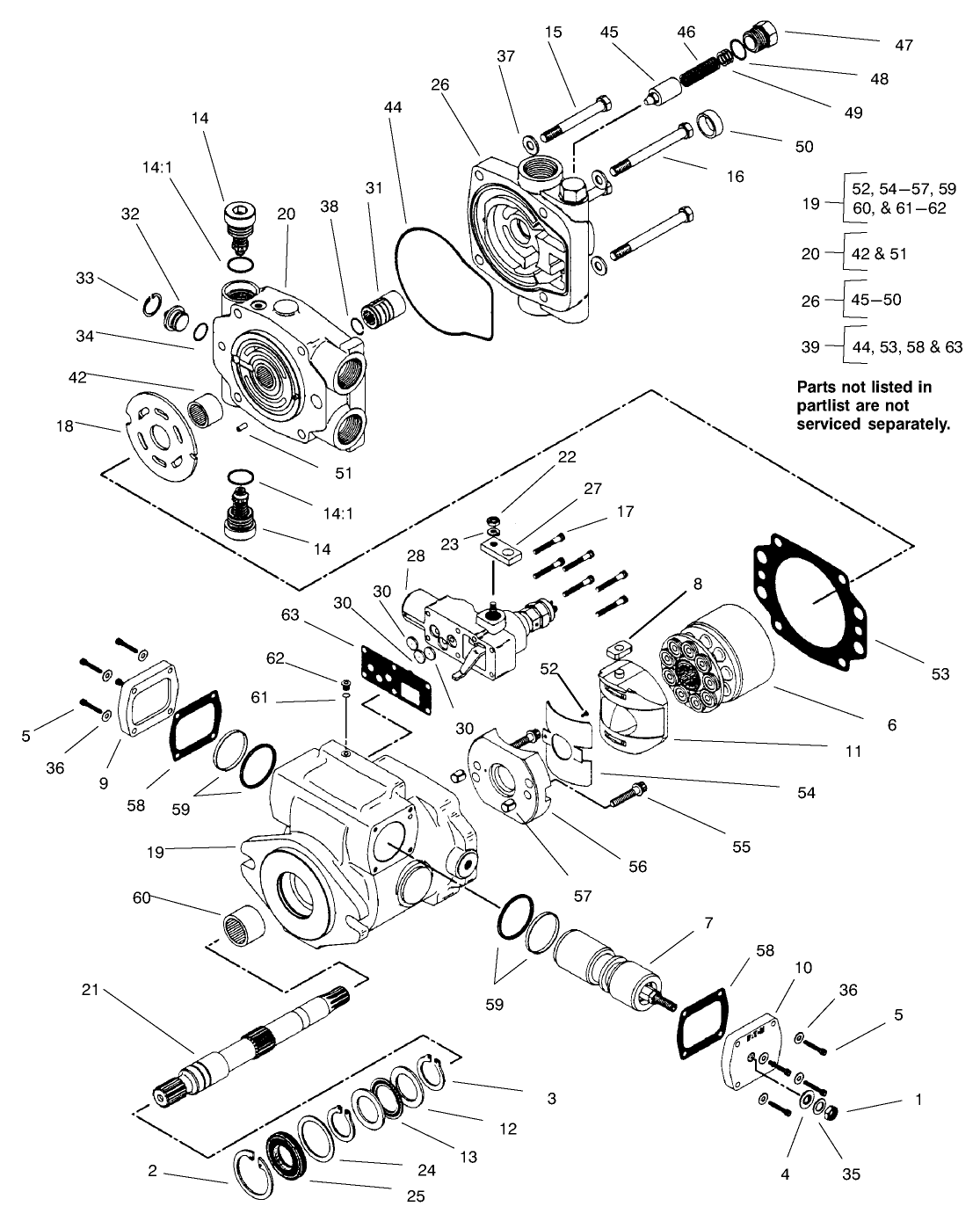 Servo Controlled Piston Pump Assembly #98-3730