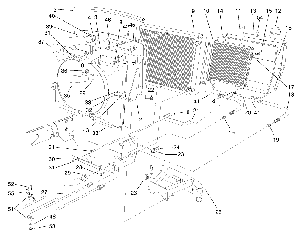 Radiator And Shroud Assembly
