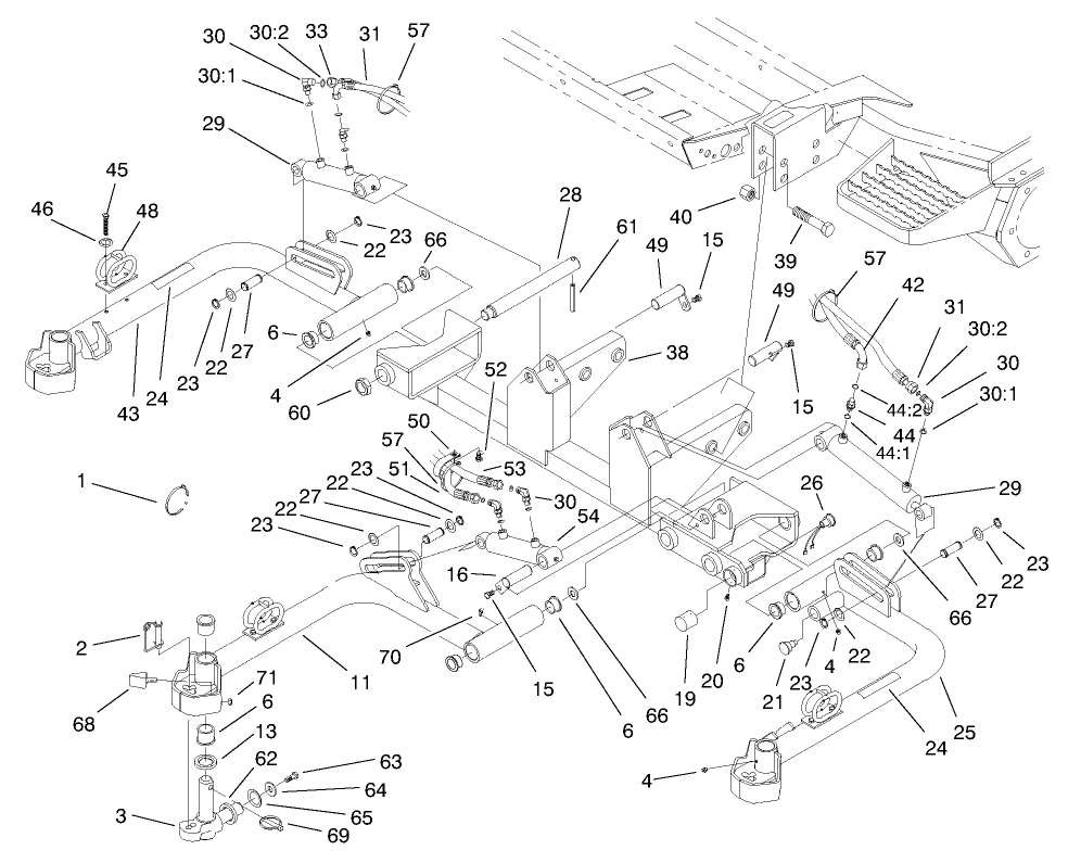 Front Lift Arm Assembly