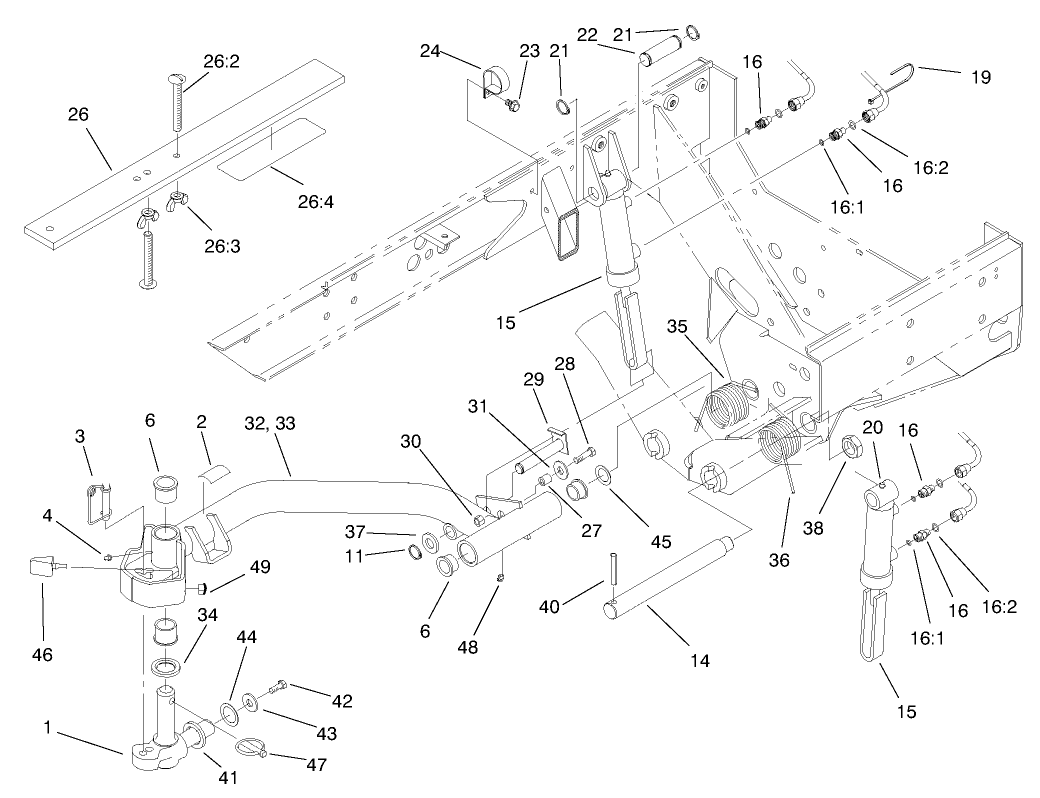 Rear Lift Arm Assembly