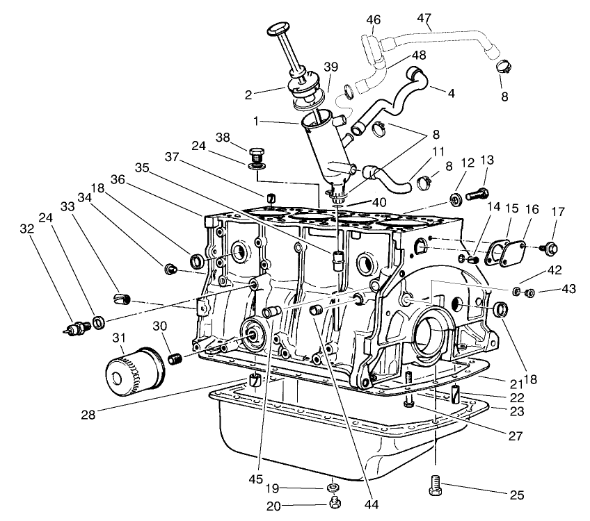 Crankcase Assembly